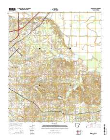 Mandeville 2014 topographic map thumbnail