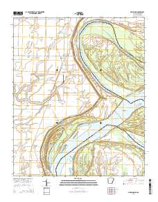 Mellwood 2014 topographic map thumbnail
