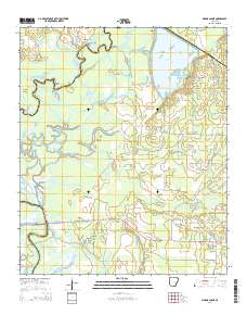 Marais Saline 2014 topographic map thumbnail