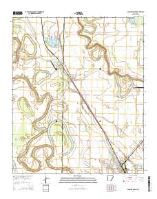 McGehee North 2014 topographic map thumbnail