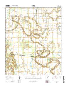 Gourd 2014 topographic map thumbnail