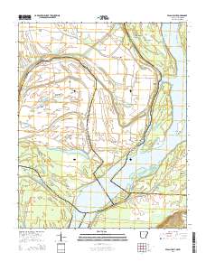 Pecan Point 2014 topographic map thumbnail