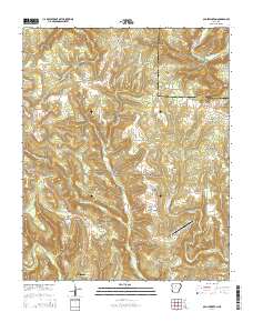 Old Lexington 2014 topographic map thumbnail