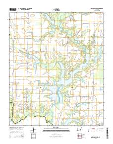 One Horse Store 2014 topographic map thumbnail