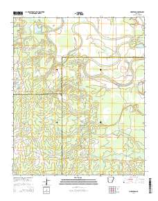 Pinebergen 2014 topographic map thumbnail