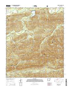 Nimrod SW 2014 topographic map thumbnail