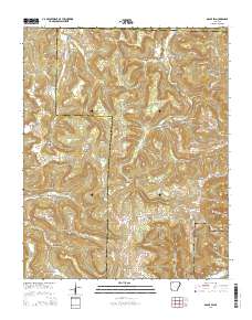 Osage SW 2014 topographic map thumbnail