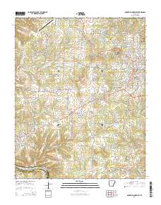 Mountain Home West 2014 topographic map thumbnail