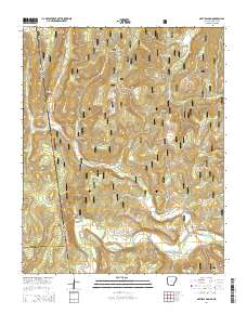 Natural Dam 2014 topographic map thumbnail