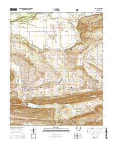 Paris 2014 topographic map thumbnail