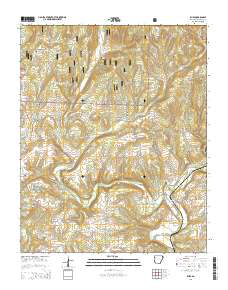 Rudy 2014 topographic map thumbnail
