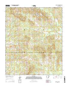 Relfs Bluff 2014 topographic map thumbnail