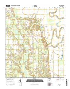 Selma 2014 topographic map thumbnail