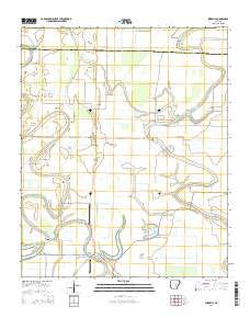 Sherrill 2014 topographic map thumbnail
