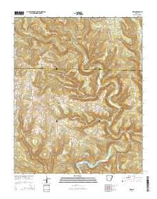 Prim 2014 topographic map thumbnail
