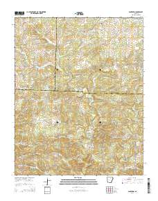 Sandtown 2014 topographic map thumbnail