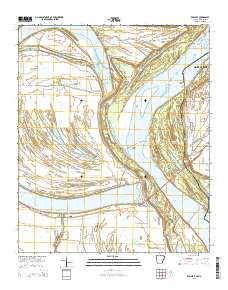 Red Leaf 2014 topographic map thumbnail