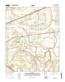 Round Pond 2014 topographic map thumbnail