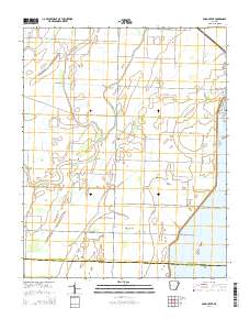 Podo Creek 2014 topographic map thumbnail