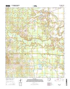 Tyro 2014 topographic map thumbnail