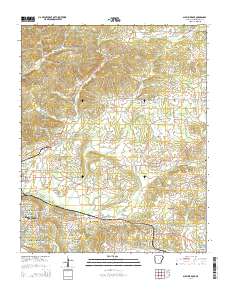 Sulphur Rock 2014 topographic map thumbnail
