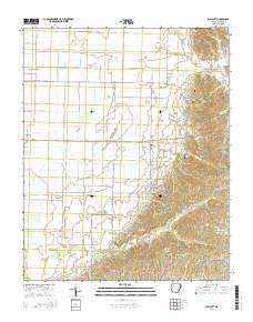 Walcott 2014 topographic map thumbnail