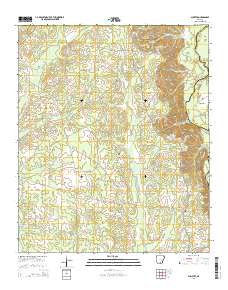 Sumpter 2014 topographic map thumbnail