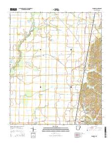 Vanndale 2014 topographic map thumbnail