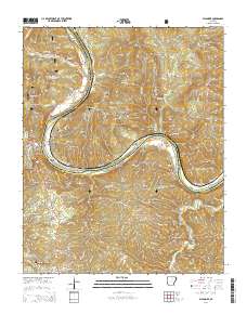 Sylamore 2014 topographic map thumbnail