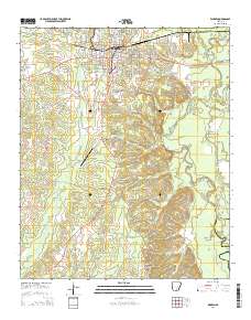 Warren 2014 topographic map thumbnail