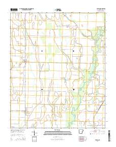 Tupelo 2014 topographic map thumbnail