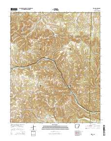 Zinc 2014 topographic map thumbnail