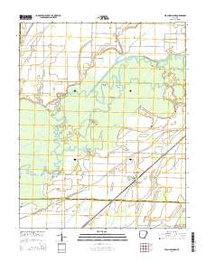 Peach Orchard 2014 topographic map thumbnail
