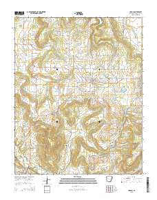Lincoln 2014 topographic map thumbnail