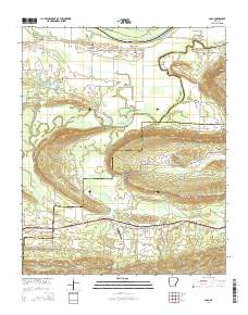 Casa 2014 topographic map thumbnail