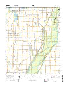 Dixie 2014 topographic map thumbnail