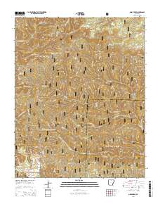 Norfork SE 2014 topographic map thumbnail
