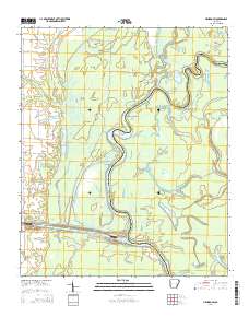 Henrico SW 2014 topographic map thumbnail