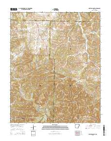 Western Grove 2014 topographic map thumbnail