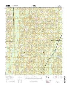Kedron 2014 topographic map thumbnail