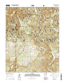 Jerusalem 2014 topographic map thumbnail