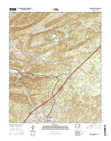 Malvern North 2014 topographic map thumbnail