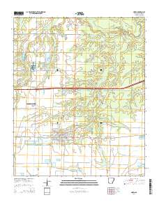 Hazen 2014 topographic map thumbnail