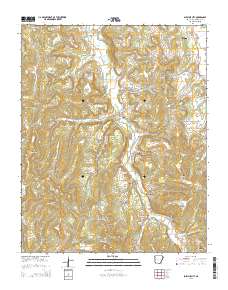 Sulphur City 2014 topographic map thumbnail