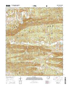 Mount Ida 2014 topographic map thumbnail
