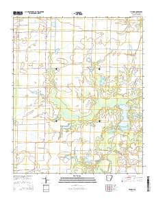 Tichnor 2014 topographic map thumbnail