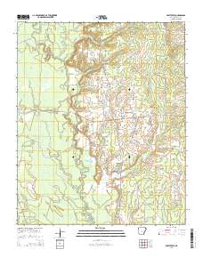 Prattsville 2014 topographic map thumbnail