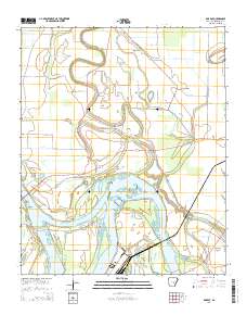 Rob Roy 2014 topographic map thumbnail