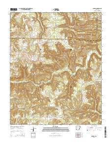 Alread 2014 topographic map thumbnail