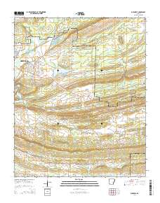 Burnville 2014 topographic map thumbnail